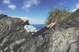 Ilona Barnhart Cape Palliser in New Zealand yoga with ilona