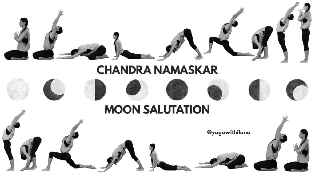 Chandra Namaskar Moon Salutation Yoga With Ilona ILONABARNHART
