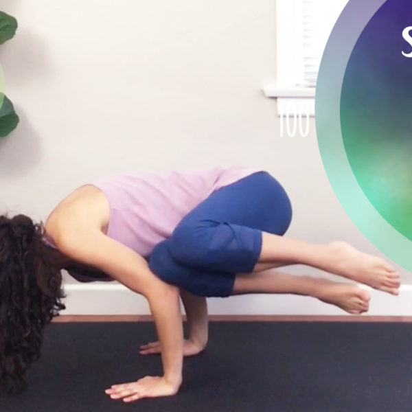 Standing Squat Into Side Crow Yoga Flow