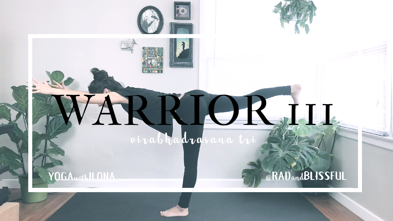 Warrior III || Virabhadrasana Tri