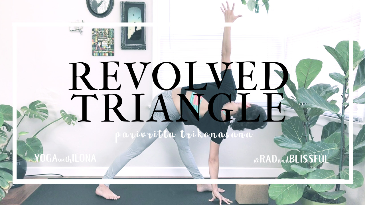 Revolved Triangle || Parivritta Trikonasana